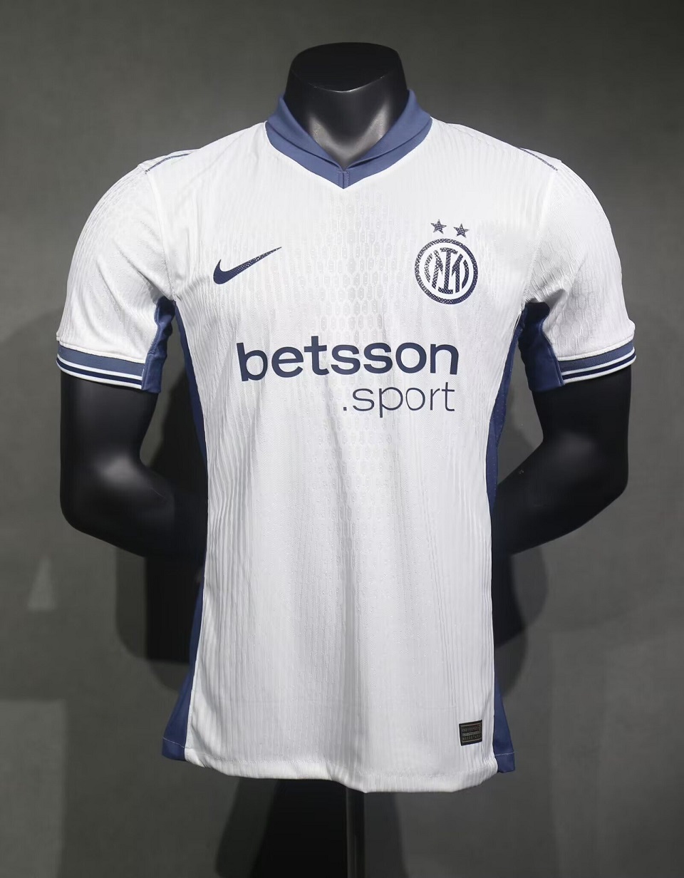 AAA Quality Inter Milan 24/25 Away White Soccer Jersey(Player)